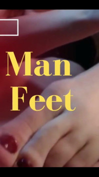 Stand at my feet and worship their every curve. Hop on top and lick my red toenail polish.