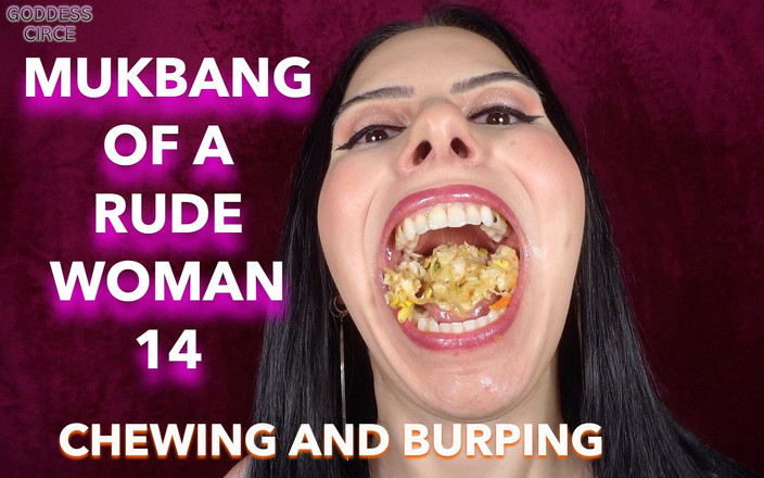 Goddess Circe: Mukbang drsné ženy 14 - Žvýkání a honění