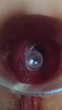 Jugando con mi culo, anal extremo