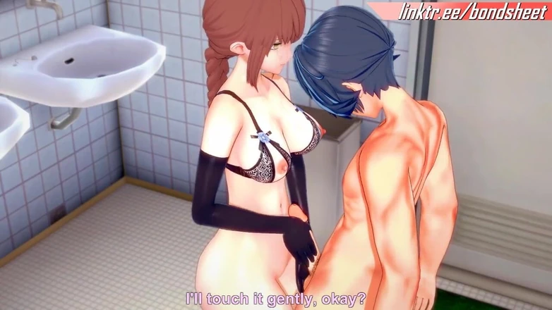 Bond sheet: Ms. Makima Makes Her Doggie Spill Semen for Her