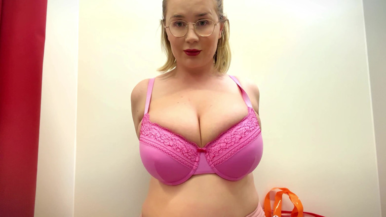 JessieHH: Vestido de verano y sujetador probarse el recorrido sfw gratis