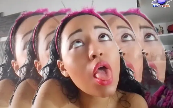 Saturno Squirt: Saturn Squirt Spoon Inside Her Pussy While Telling Her Sexual...