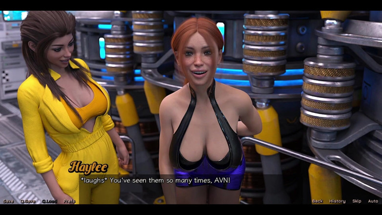 AVN Teller: Stranded in Space - Petite Brunette &amp; Big Tits Red Head Wants...