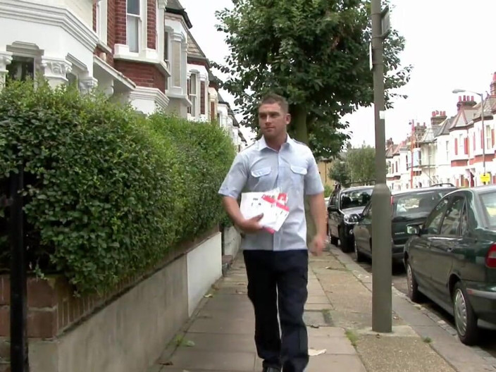 UK Naked Men: Postman