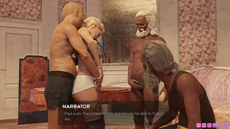 Porngame201: Perseverance #6 horney chick gangbang with hobos