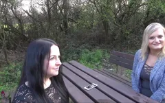 Spontaneous Foursome!!! Fucked Two Stranger Men!