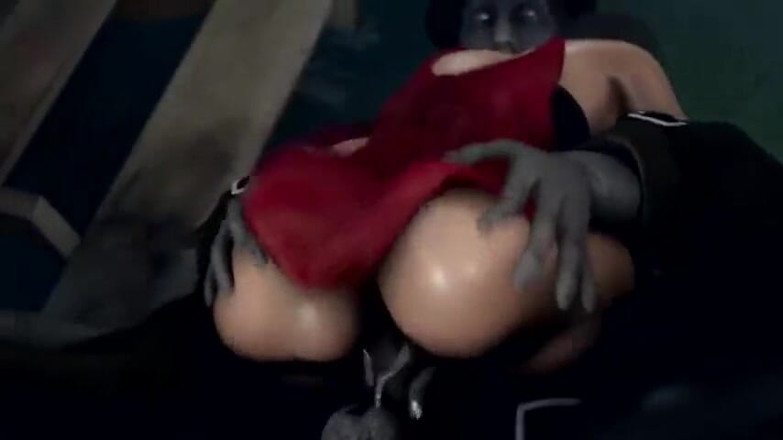 Velvixian 3D: Rough Standing Cowgirl with BBC