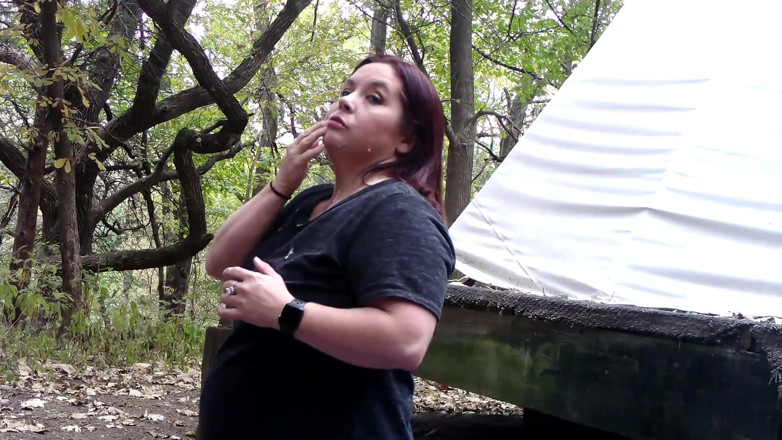 SexyNEBBW: Sexy bbw scopata nel bosco