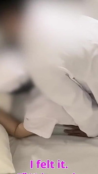 #123 çaylak hemşire gece vardiyasında bir doktorla seks yapıyor, hastanın yanındaki zevke dayanamadı