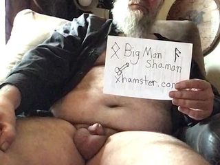 Big Man Shaman Shed: Enjoying Cock