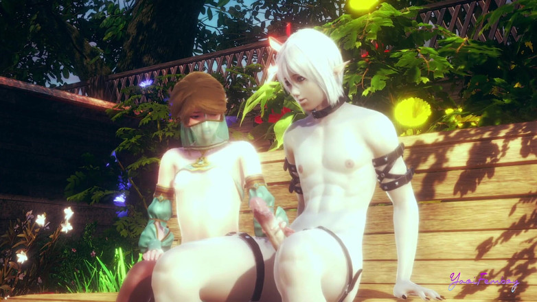 Yaoitube: Zelda Yaoi Femboy - paja con enlace (sin censura)