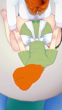 Ibu Dexter sedang berkongkek dubur: Hentai makmal Dexter