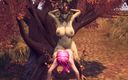 Adult Games by Andrae: Ep14: टॉप पोजीशन पर शरद लड़की को चोदना - Nephelym के ब्रीडर्स