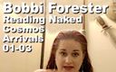 Cosmos naked readers: Bobbi Forester leyendo desnudo, las llegadas del cosmos 01-03