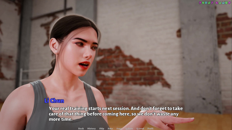 Porny Games: Morbusgreaves çılgın macera - ilk eğitim günü, beklenmedik ayakla muamele 15