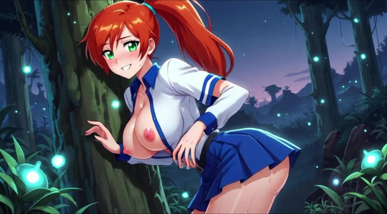 My night collection: Gwen tennyson si cewek seksi rambut merah lagi menggoda cowok-cowok...