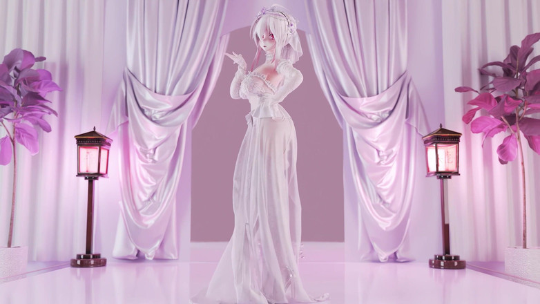 MikuMotion: Số điện thoại; Váy cưới khiêu dâm