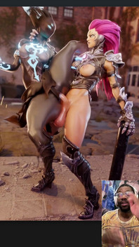 Fury’s Tasty Large Transgender Cock Fucks a Nice Tight Bald Pussy