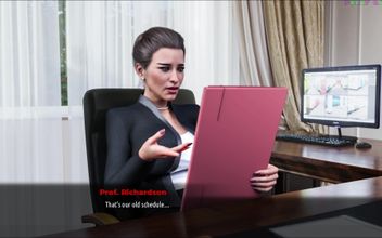 MILFs of Sunville by L7team – Watching the Principal Masturbating 57