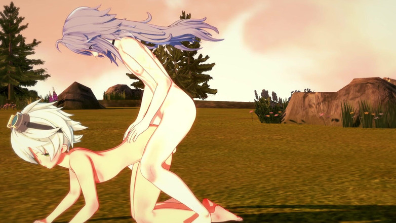 Yaoitube: Genshin Impact yaoi Bennett लंड और रेज़र चाट रही है