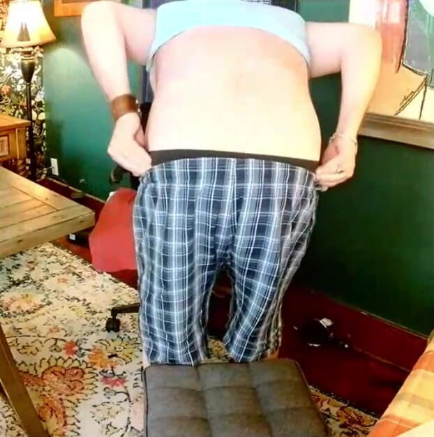 beardaddychub: Daddy Jerks for Stepson on Cam