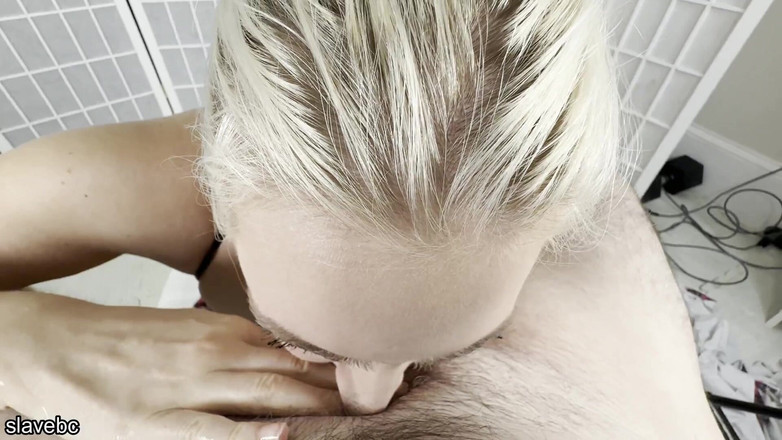 slavebc: Slow Blow - Deepthroat, Honění, Výstřik, POV