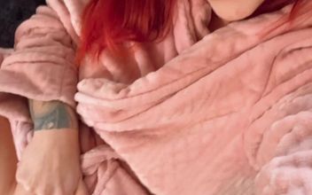 Fresh Out of the Shower Still Steaming Hot and Wrapped Only in My Bathrobe…