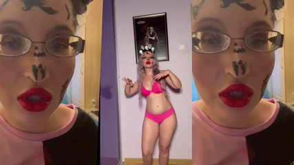 FinDom Goaldigger: Kadın kılıklı teslimiyet - gözlük ve ruj aşağılama findom goaldigger'dan asmr...