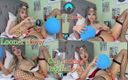 Sofi Elf queen: Ep6 looner lagi asik pamer balon seks berminyak