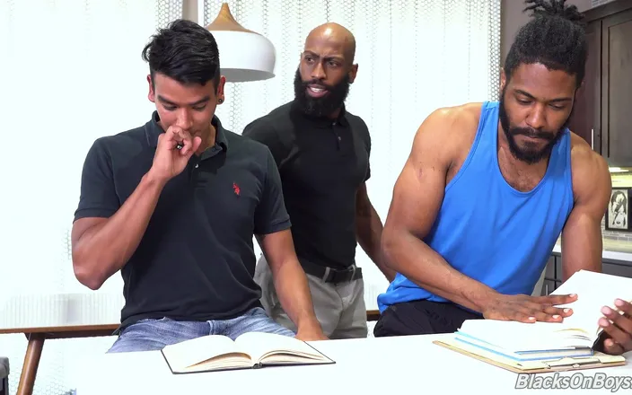 DownlowBoys: Jay Seabrook get tutored by hot Professors JJ Lake and...