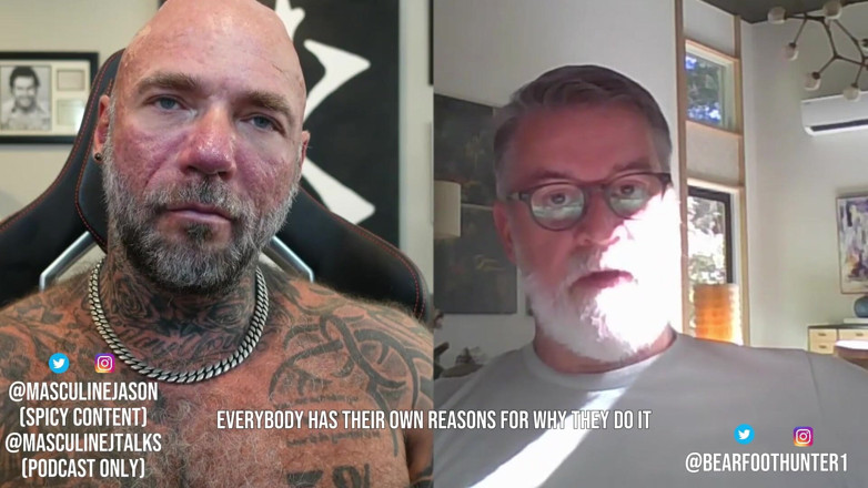 Raw and Uncensored with Masculine Jason: Porn Star Confessions - Bearfoot hunter (episode 174)