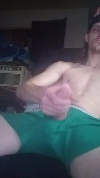 Long Smoke and Stroke Session