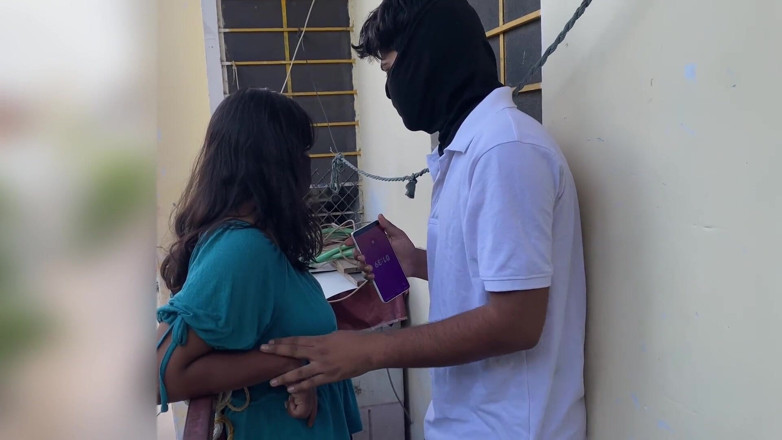 Pinkididi: Outdoor Sex Stepbrother and Stepsister Outside Door Romance and Sex...