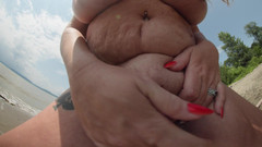 Blush erotica: Roxy Dover - Krása a pláž - 2D převedeno z VR