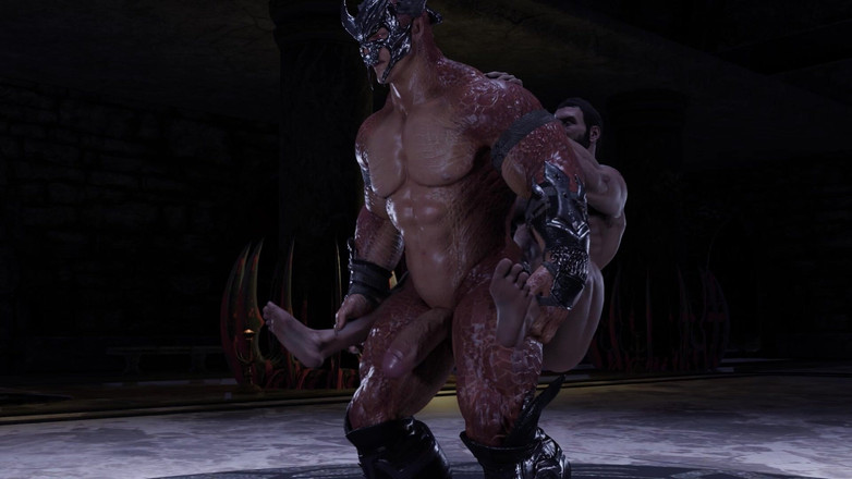 Taylor Breeder: Lustvolle Kombat 3 - Shao Kahn XXX Kano Szene