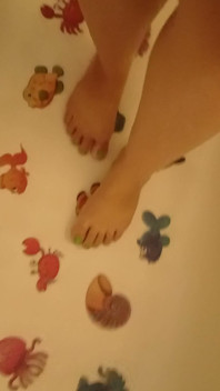 Stepping on My Fishies