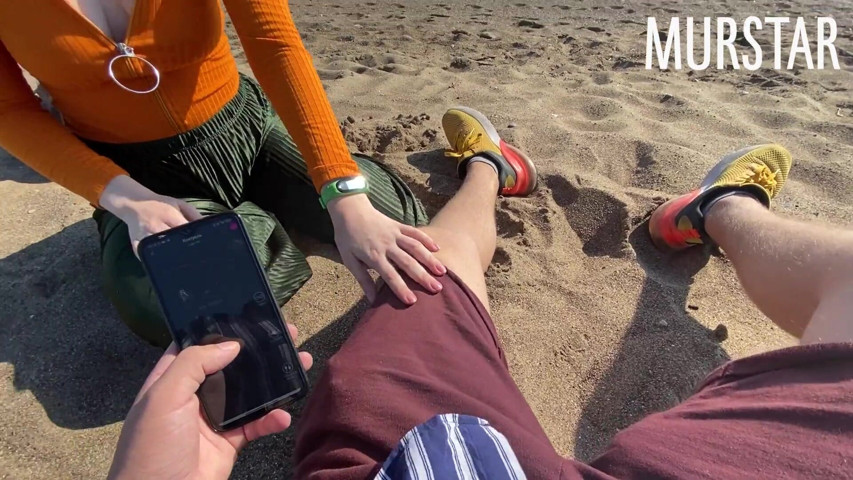 Beach Blowjob. Toma Mur (Toma Mur)