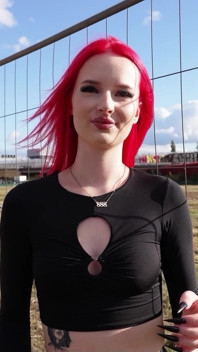 German Scout - First Time Porn Casting for Skinny Redhead Teen 18 Kimkaty Rides