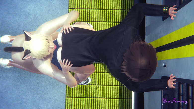 Yaoitube: Yaoi femboy - pantat bahenol seth dijilat di dalam kereta