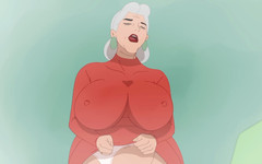 EroticGamesNC: Secretul casei # 41: Vis fierbinte despre o bătrână sexy