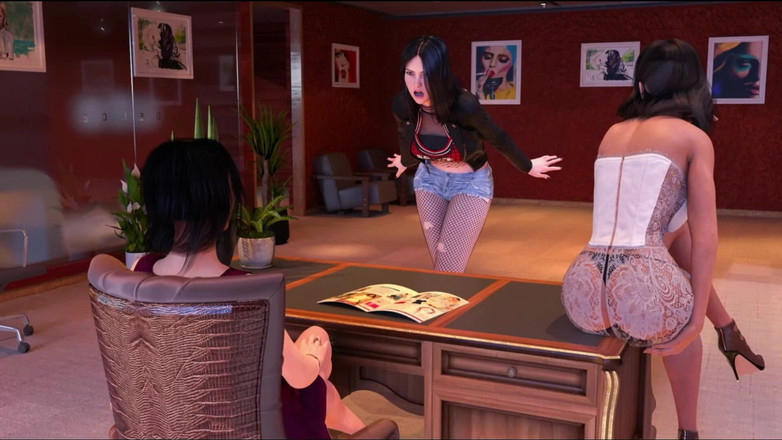 LoveSkySan69Real: Fashion Business Ep2 część 41 Lesbijska impreza autorstwa Loveskysan69