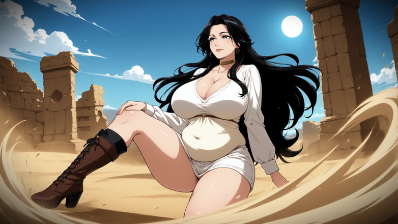 AI Porn: Kartun Wanita Di Padang Pasir Ai