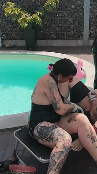 Dubbele deepthroat 1/2