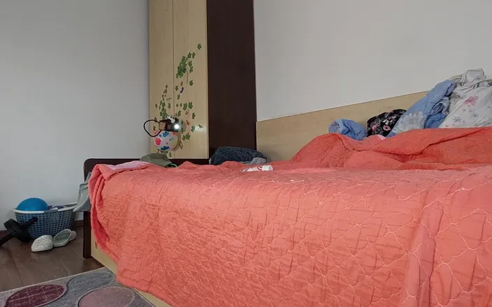 Mirsur: Sexy Mom Massages Herself with Vibrator. Brunette Hairy Pussy, Big...