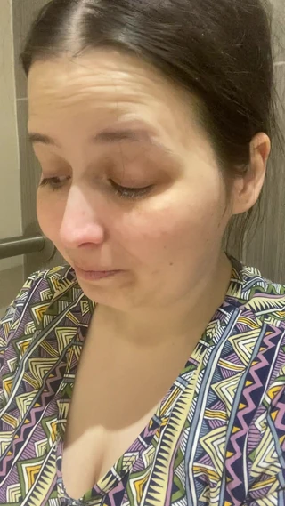 Orgasm in the Bathroom Stall