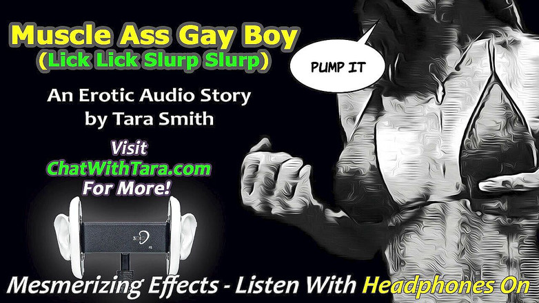 Dirty Words Erotic Audio by Tara Smith: Pouze zvuk - homoerotický audio příběh o svalnatým zadku gay boi...