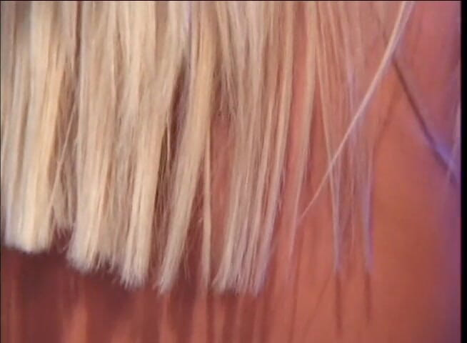 Vintage Usa: Lesbiene blonde fată linsă în pizdă linsă cu degetul și vibrator penetrat