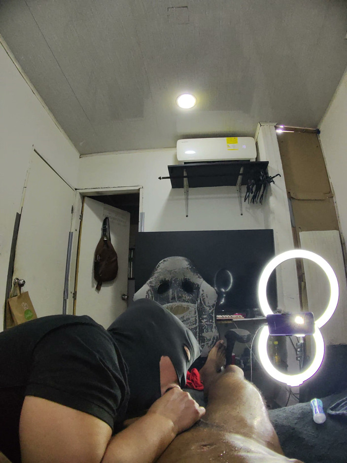 Cum-lobian dickdrainers: Throat Champ Black Mask 2