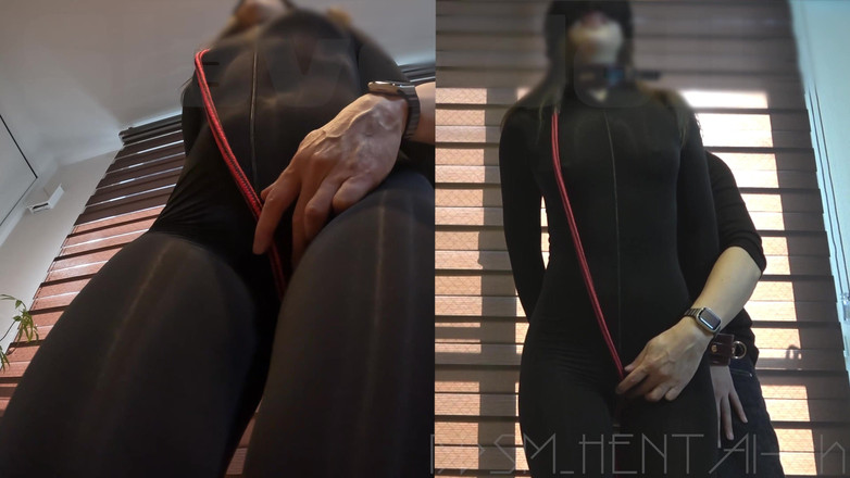 BDSM_HENTAI-ch: Detail v rozkroku provazová kundička: masochistický otrok dává svému pánovi...