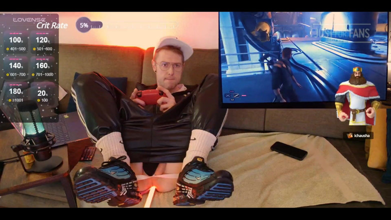 Roman Heart: Playing Star Wars with Lightsword in Ass
